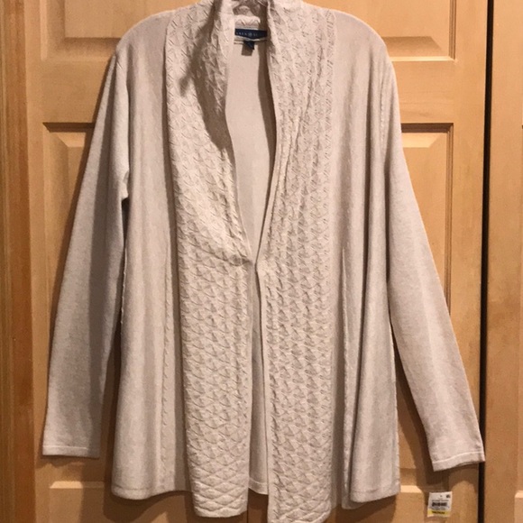 Karen Scott Sweaters - New Karen Scott shawl cardigan